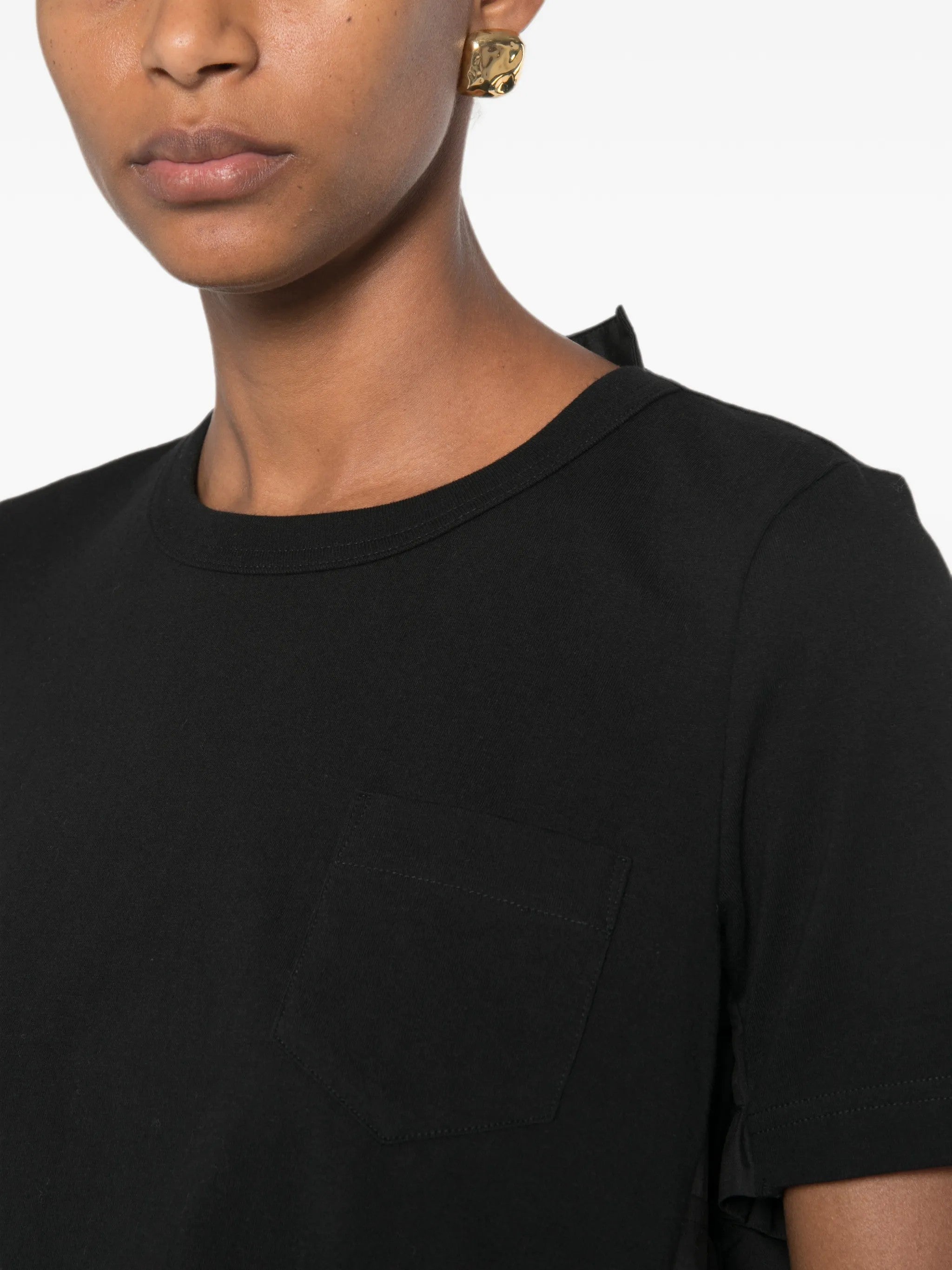 Sacai T-SHIRT Nero