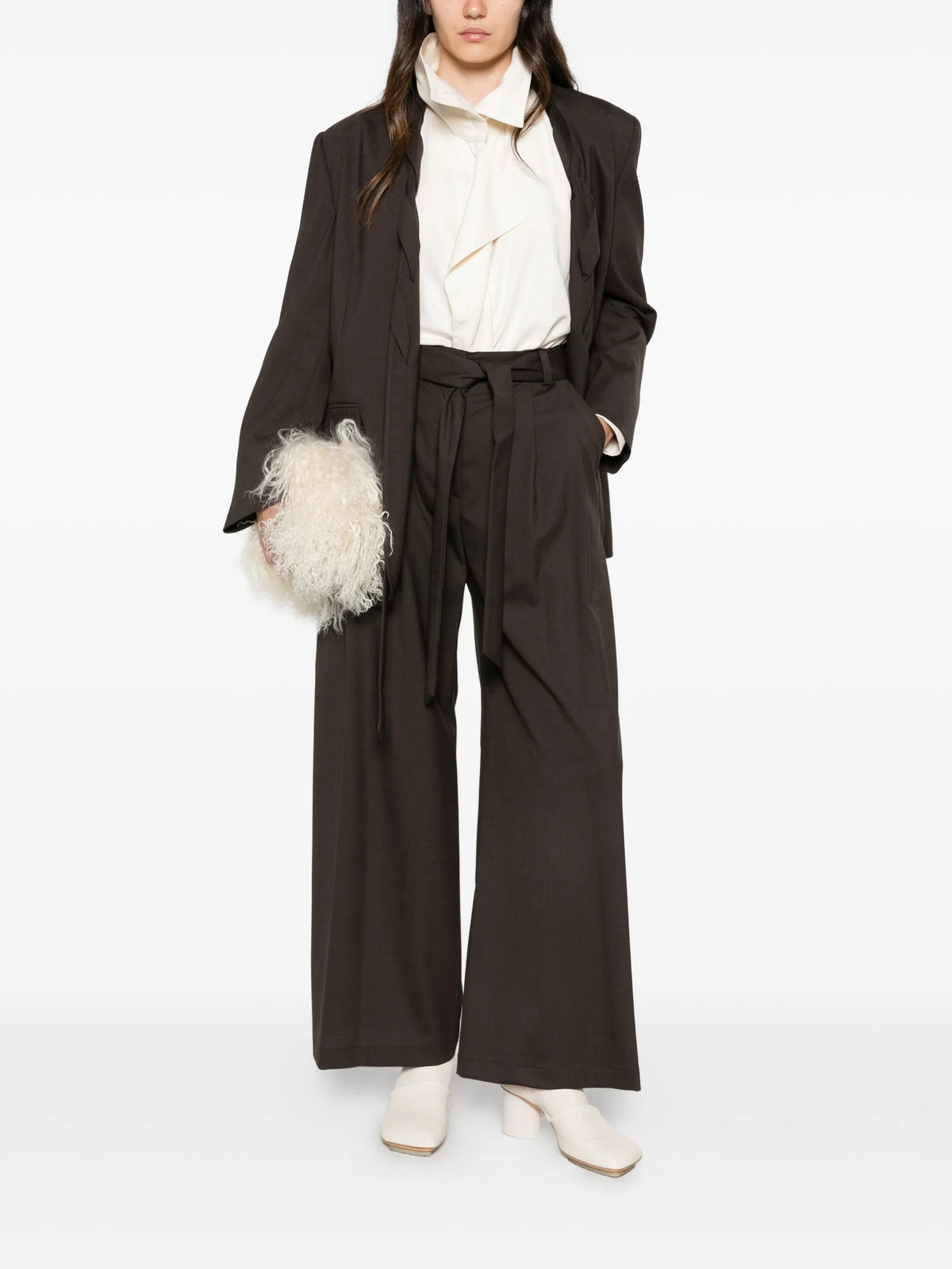 Su PANTALONI Marrone