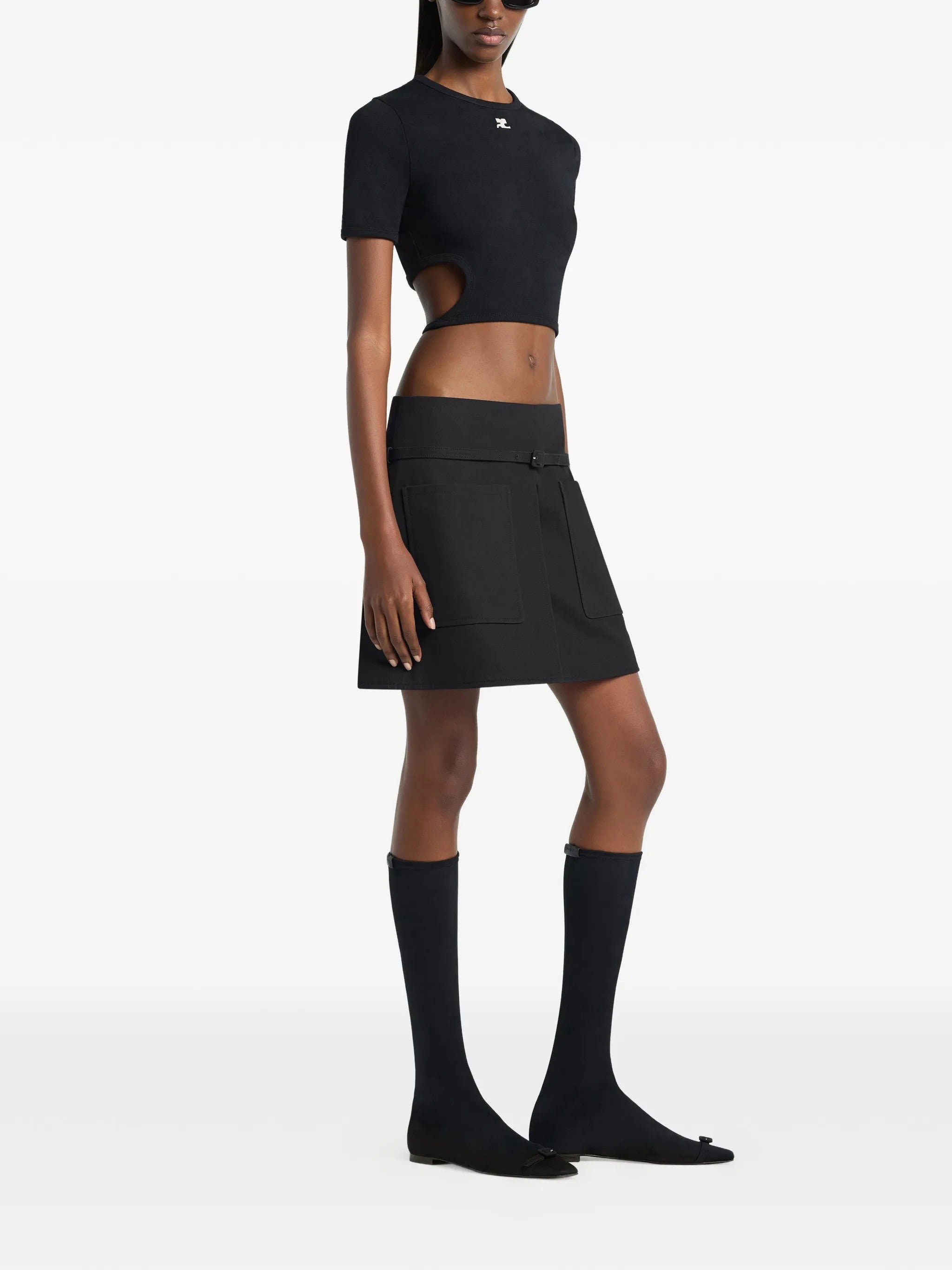 Courreges T-SHIRT Nero