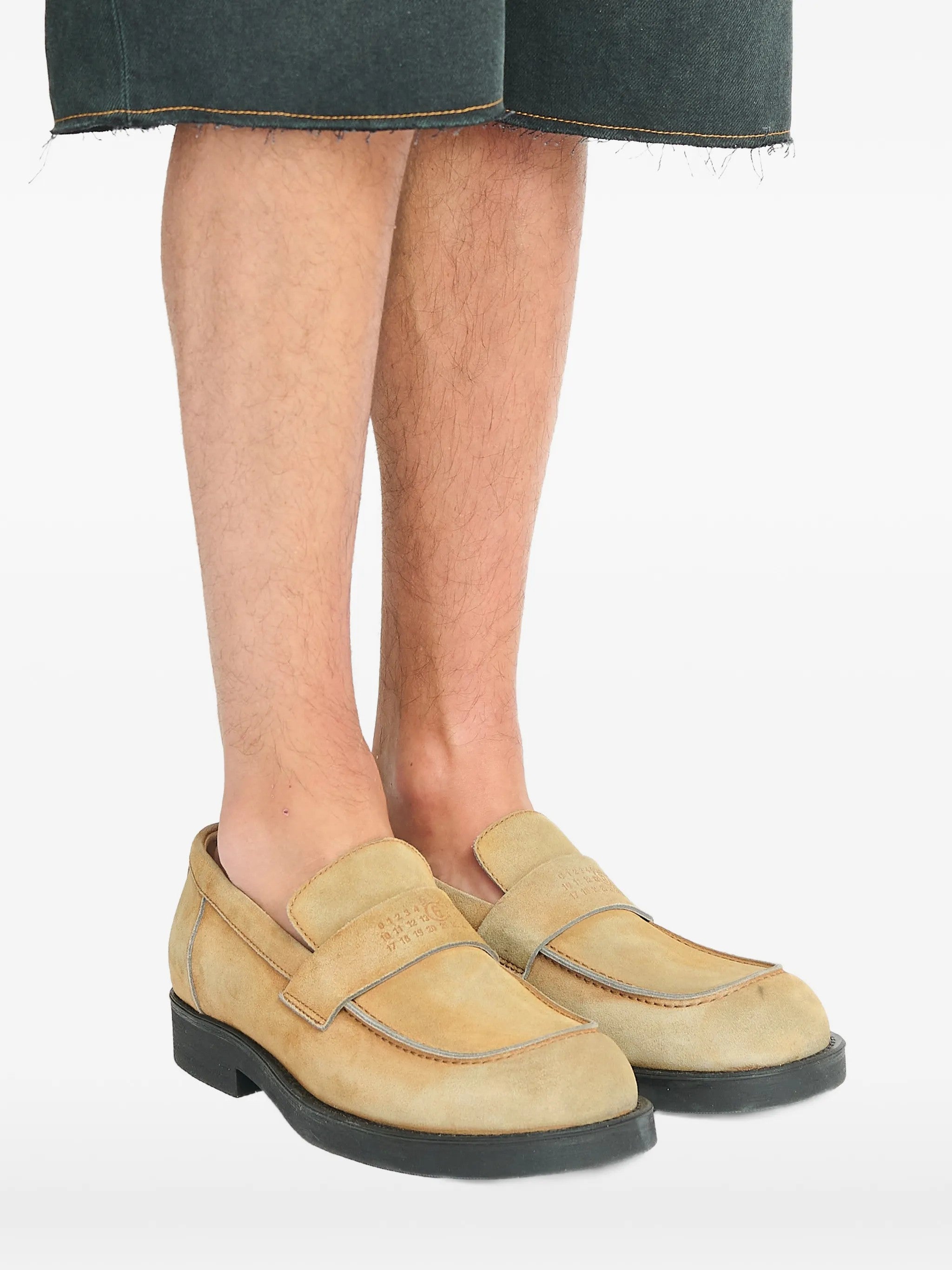Mm6 Maison Margiela MOCASSINI Marrone