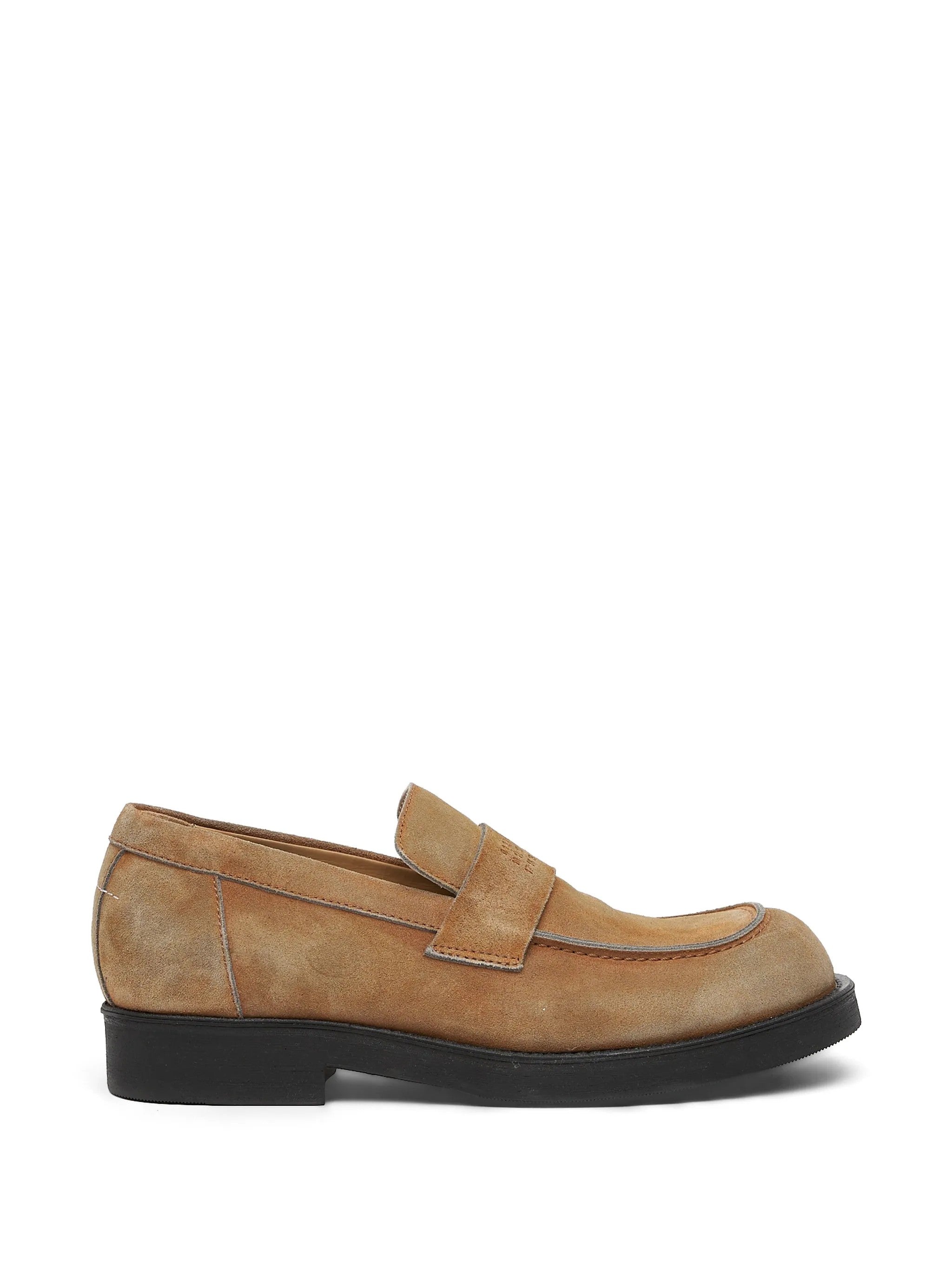 Mm6 Maison Margiela MOCASSINI Marrone