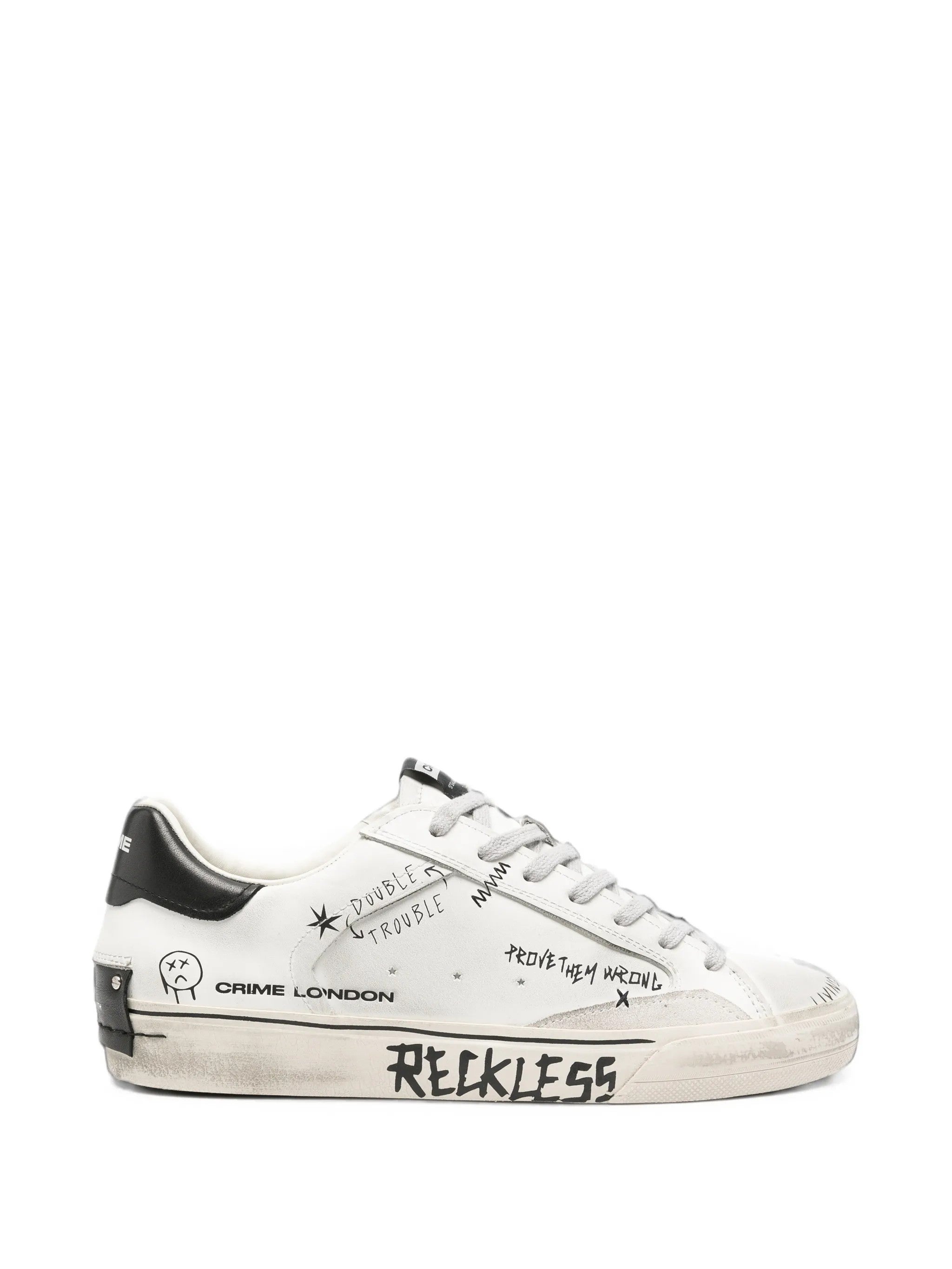 Crime London SNEAKERS Bianco