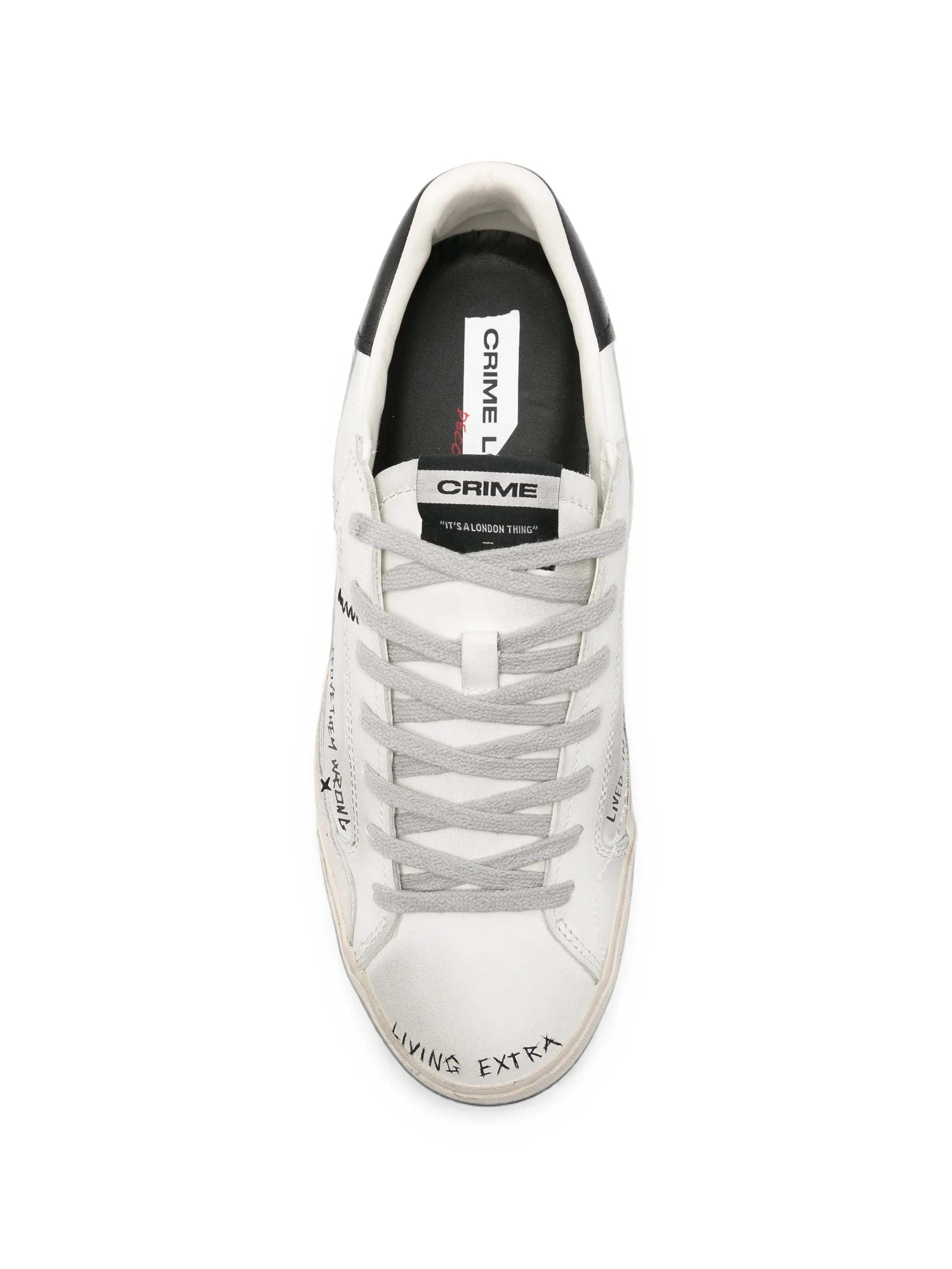 Crime London SNEAKERS Bianco