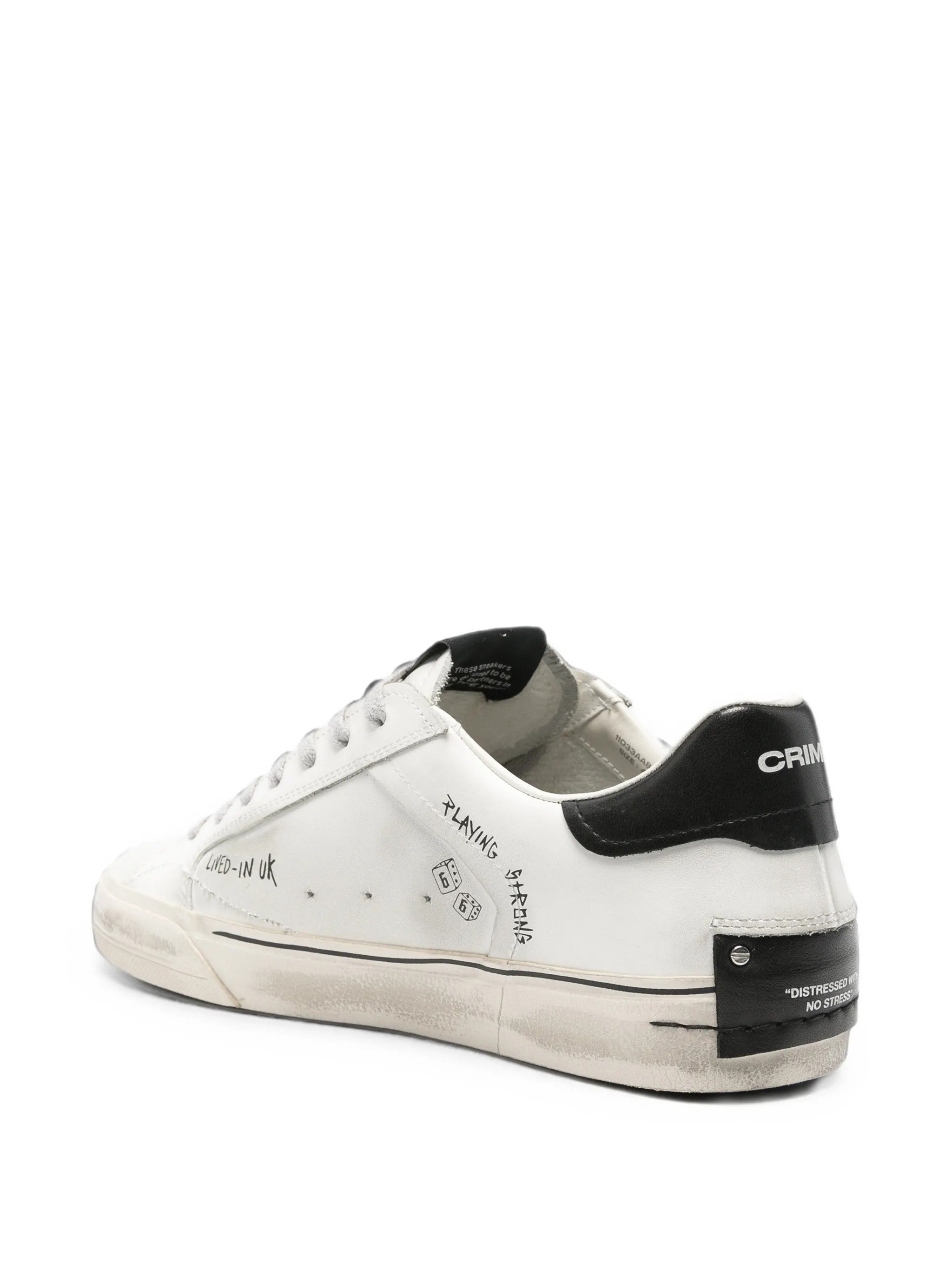 Crime London SNEAKERS Bianco