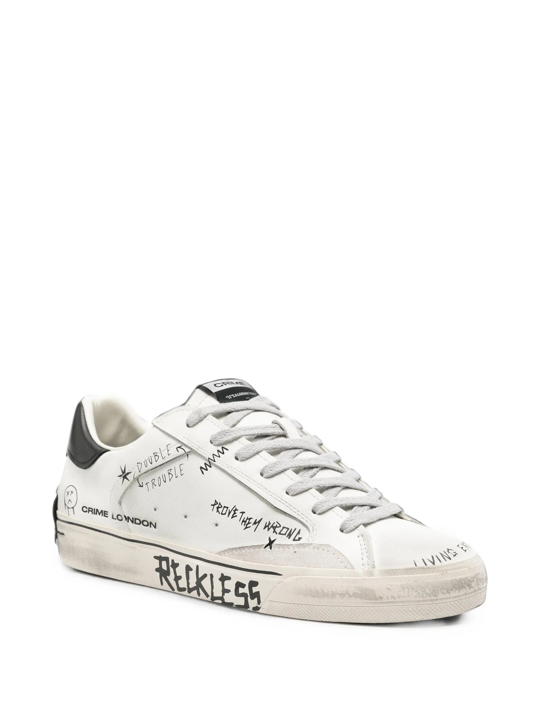 Crime London SNEAKERS Bianco
