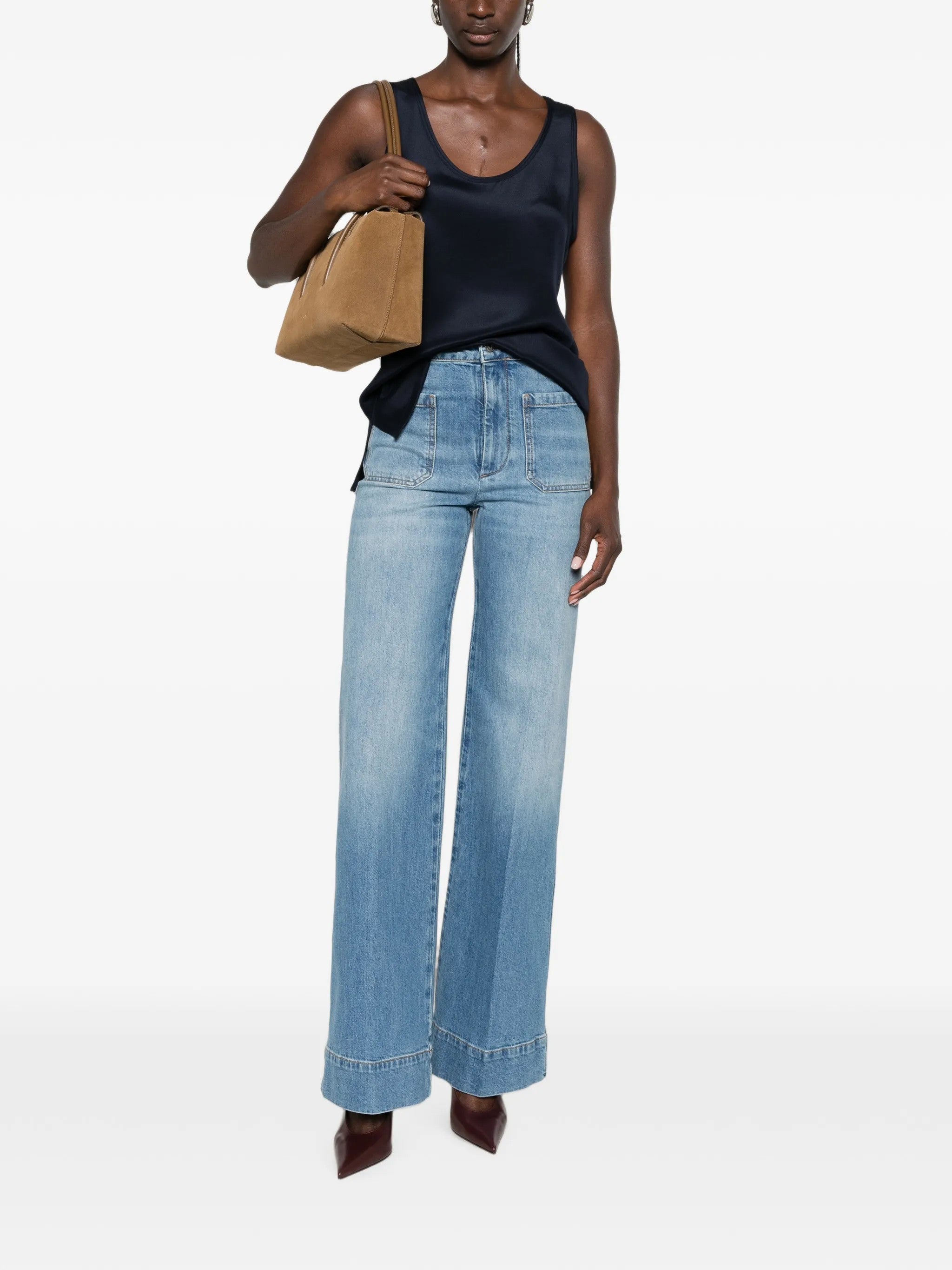 Max Mara TOP Blu