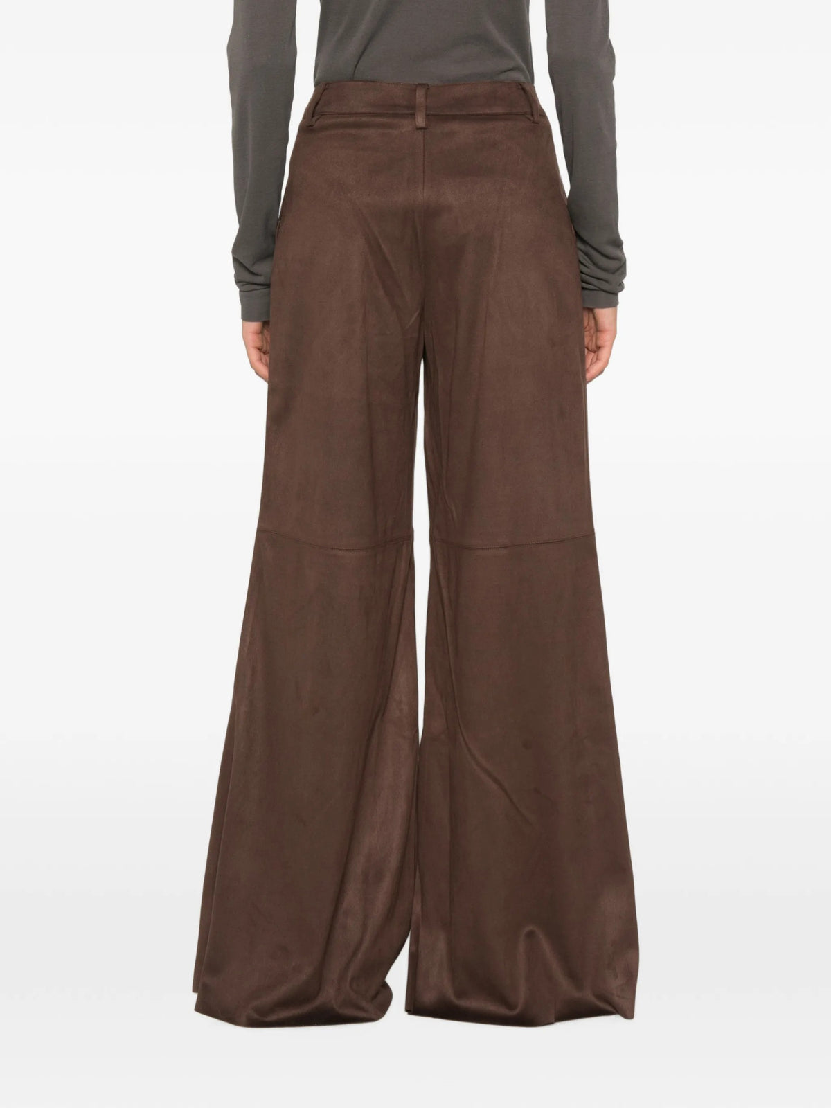 Eleh PANTALONI Marrone