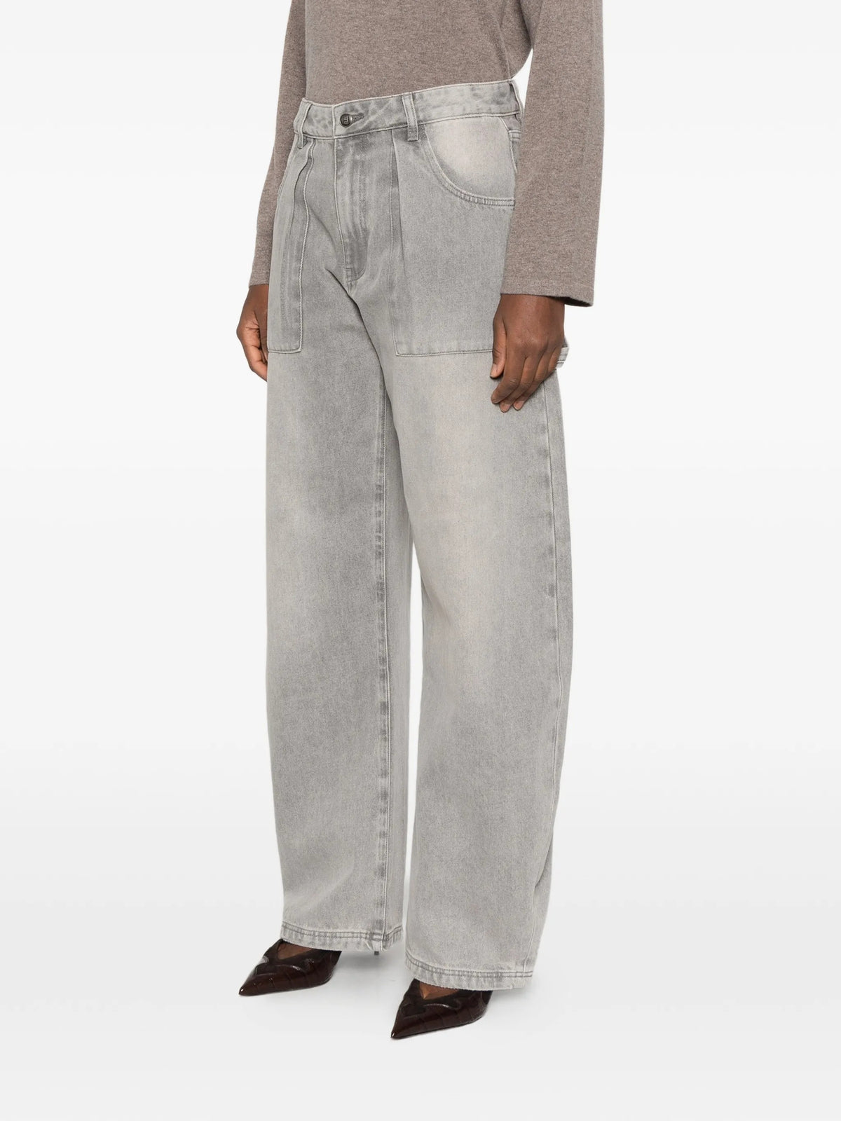 Eleh PANTALONI Grigio