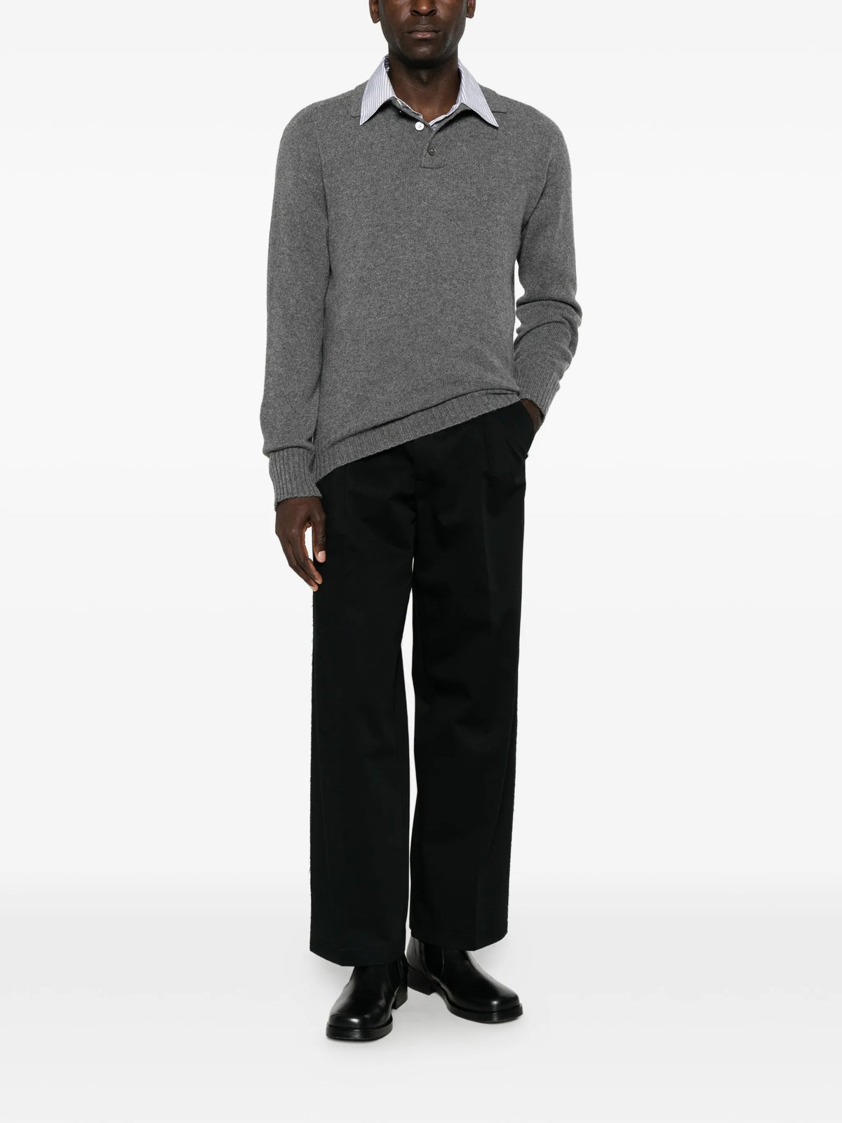 Amaranto PANTALONI Nero