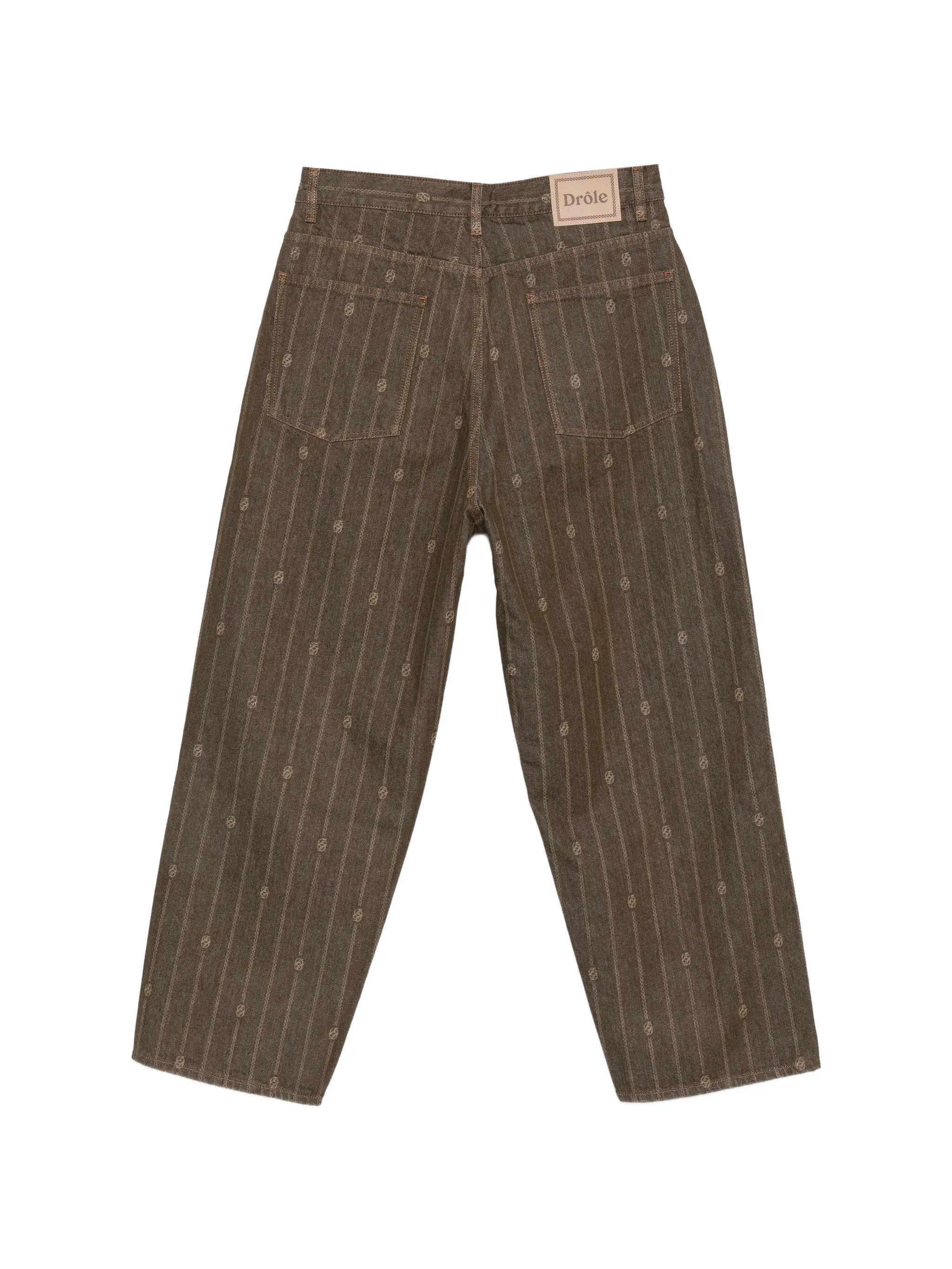 Drole De Monsieur PANTALONI Marrone