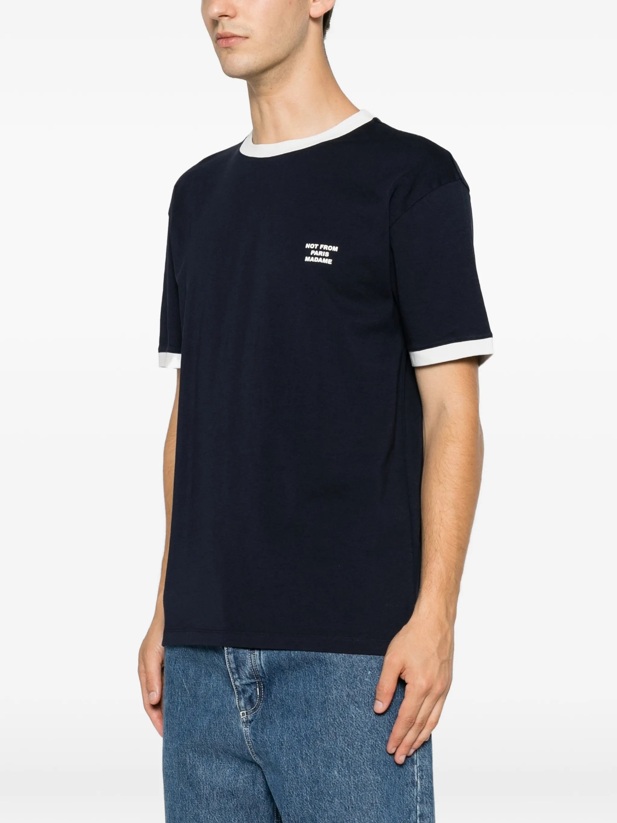Drole De Monsieur T-SHIRT Blu
