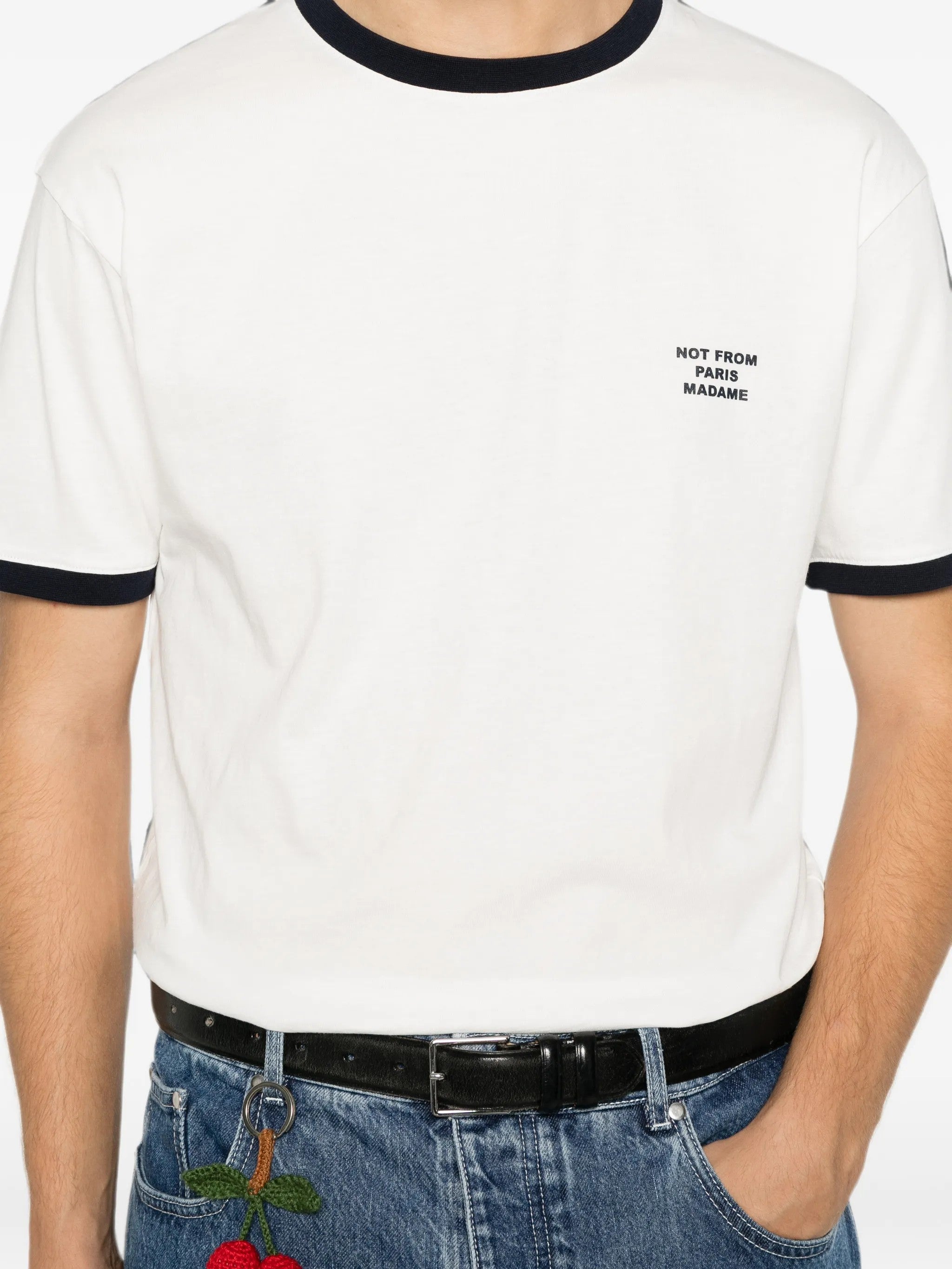 Drole De Monsieur T-SHIRT Bianco