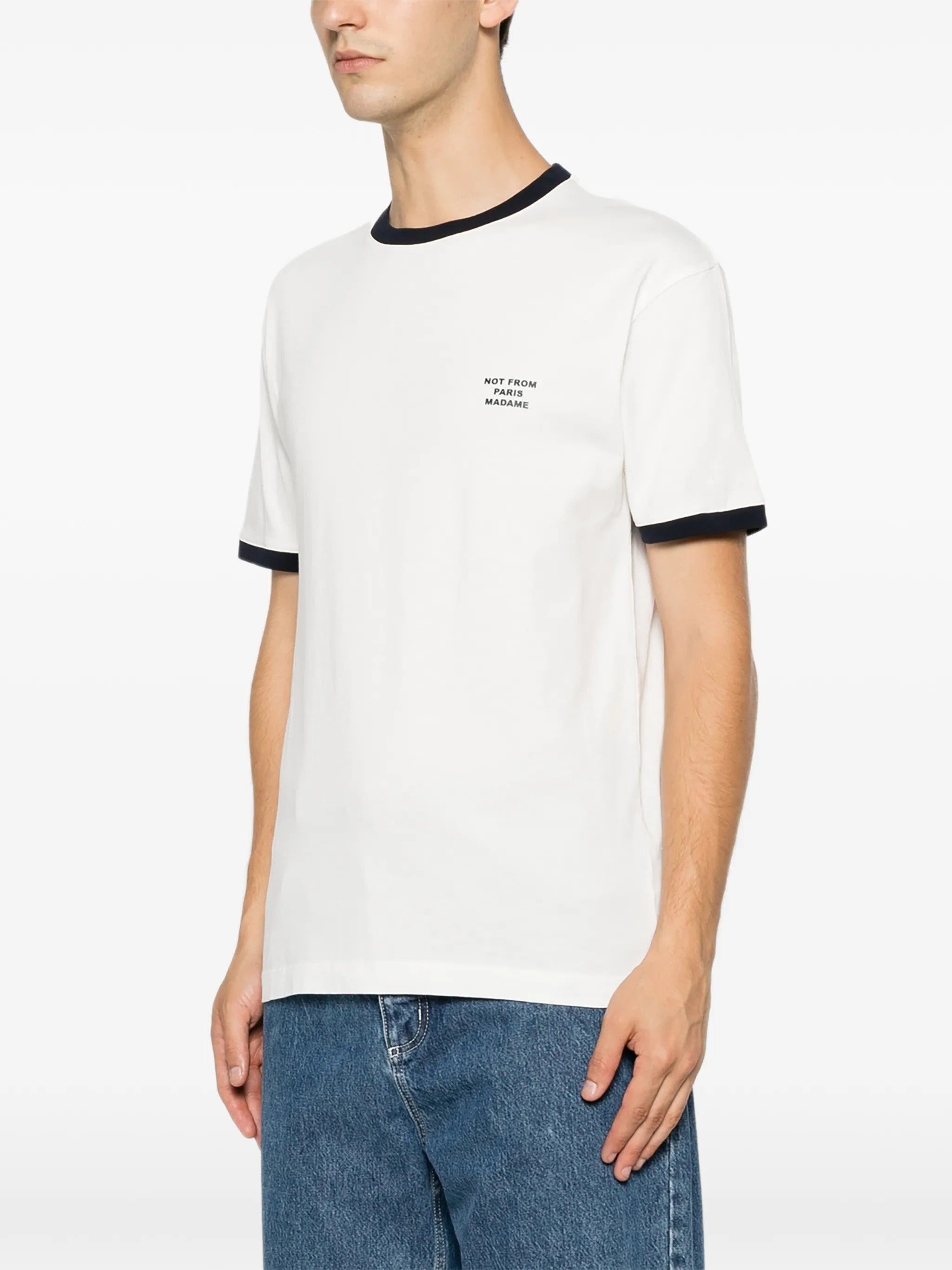 Drole De Monsieur T-SHIRT Bianco