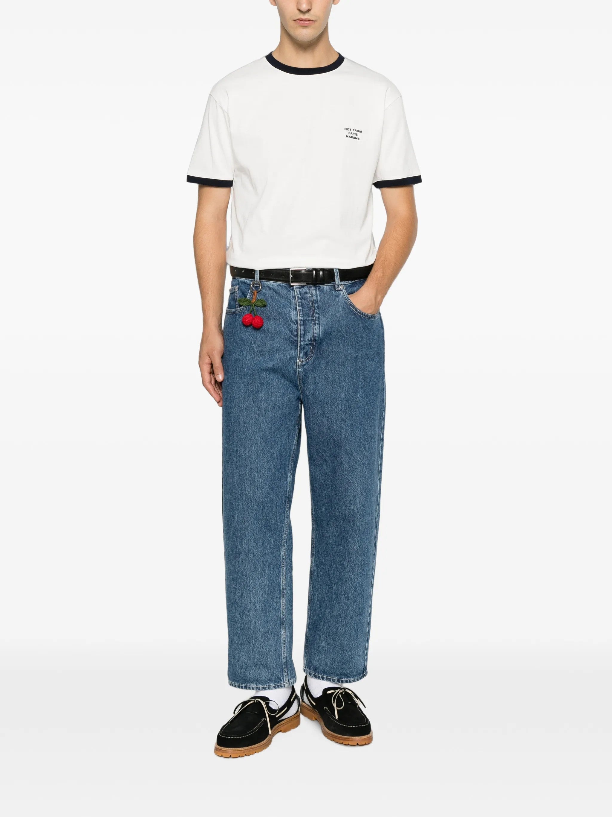 Drole De Monsieur T-SHIRT Bianco
