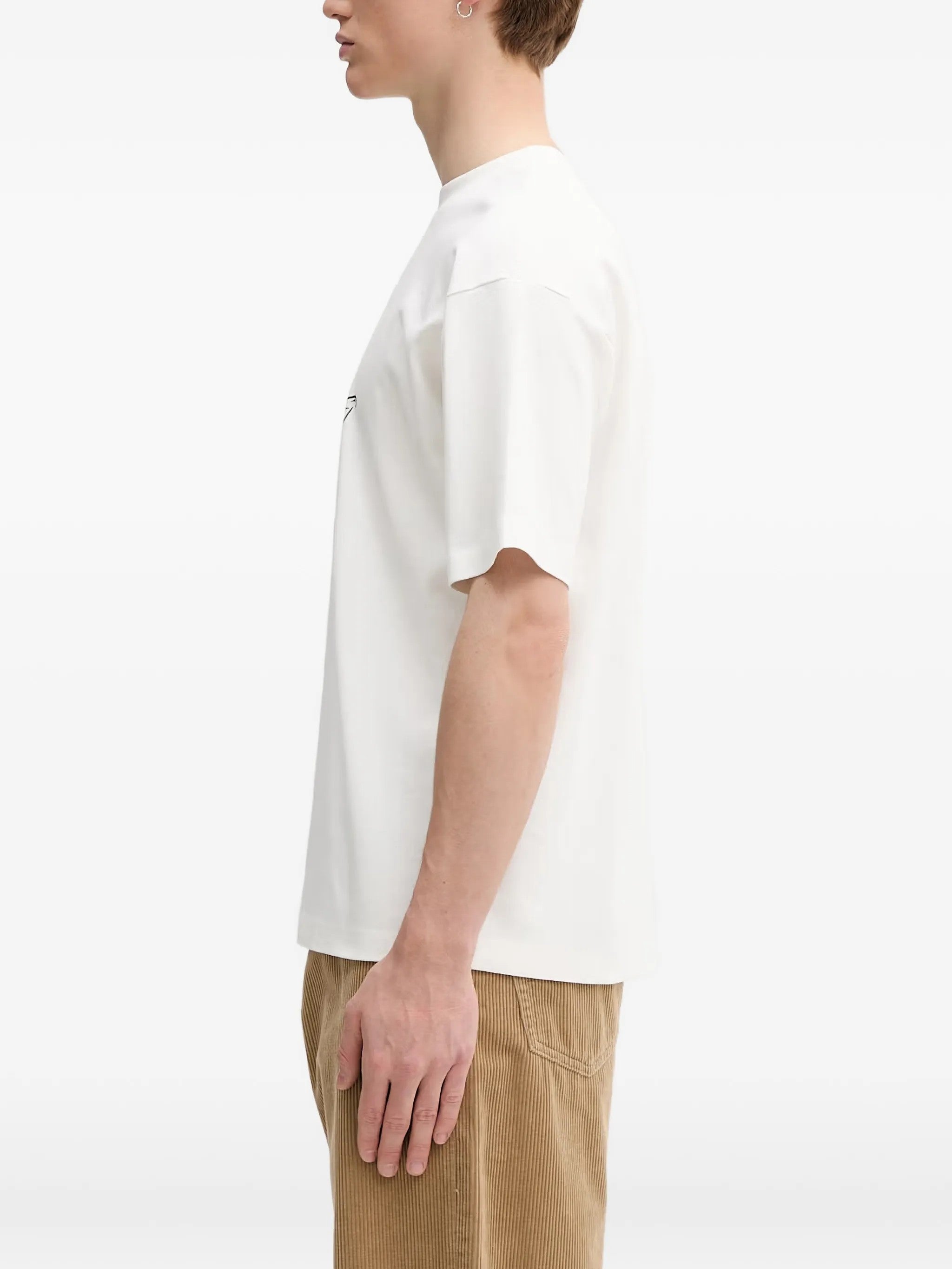 Drole De Monsieur T-SHIRT Bianco