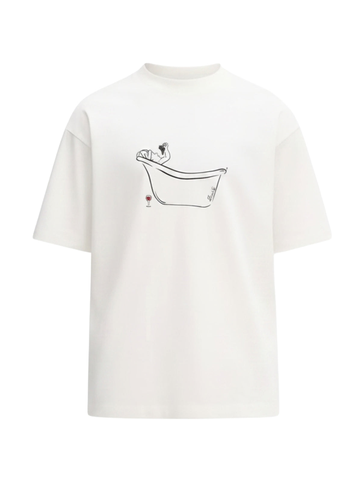 Drole De Monsieur T-SHIRT Bianco