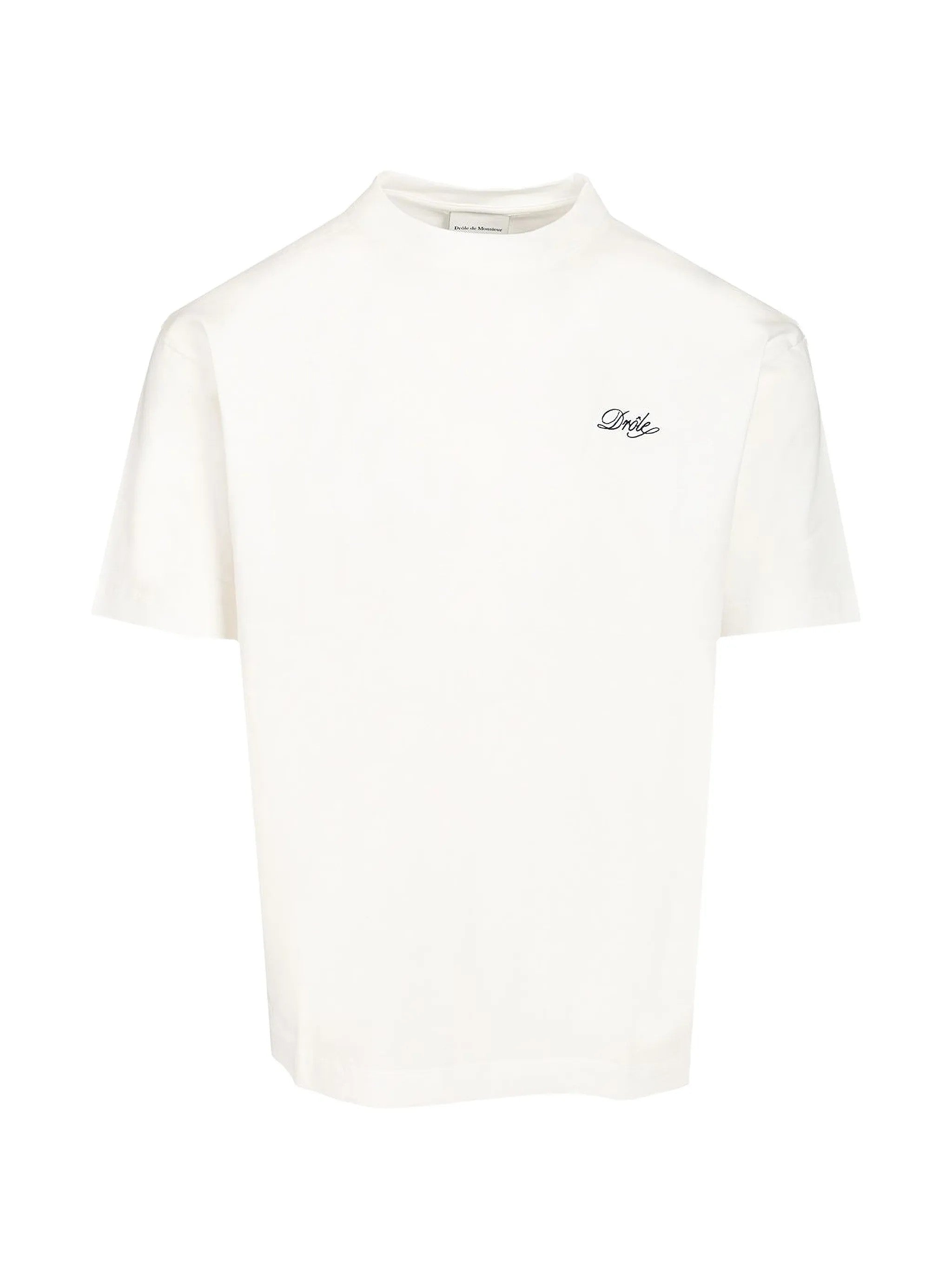 Drole De Monsieur T-SHIRT Bianco