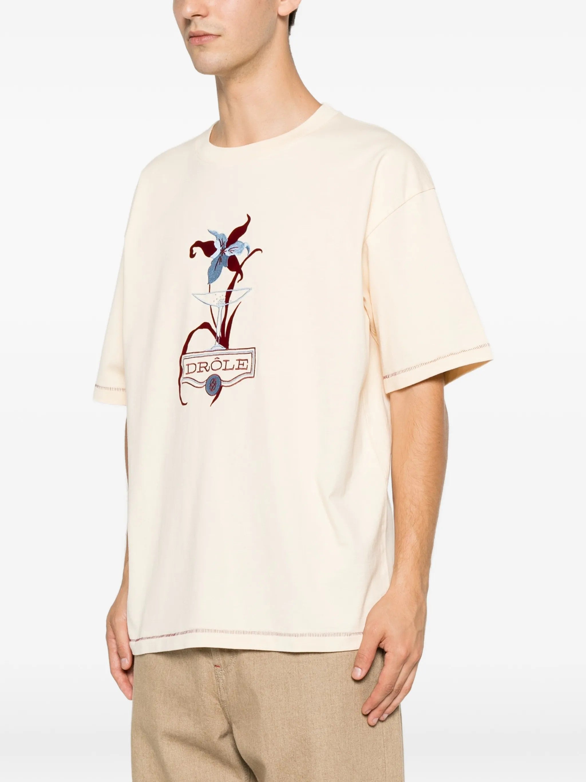Drole De Monsieur T-SHIRT Beige