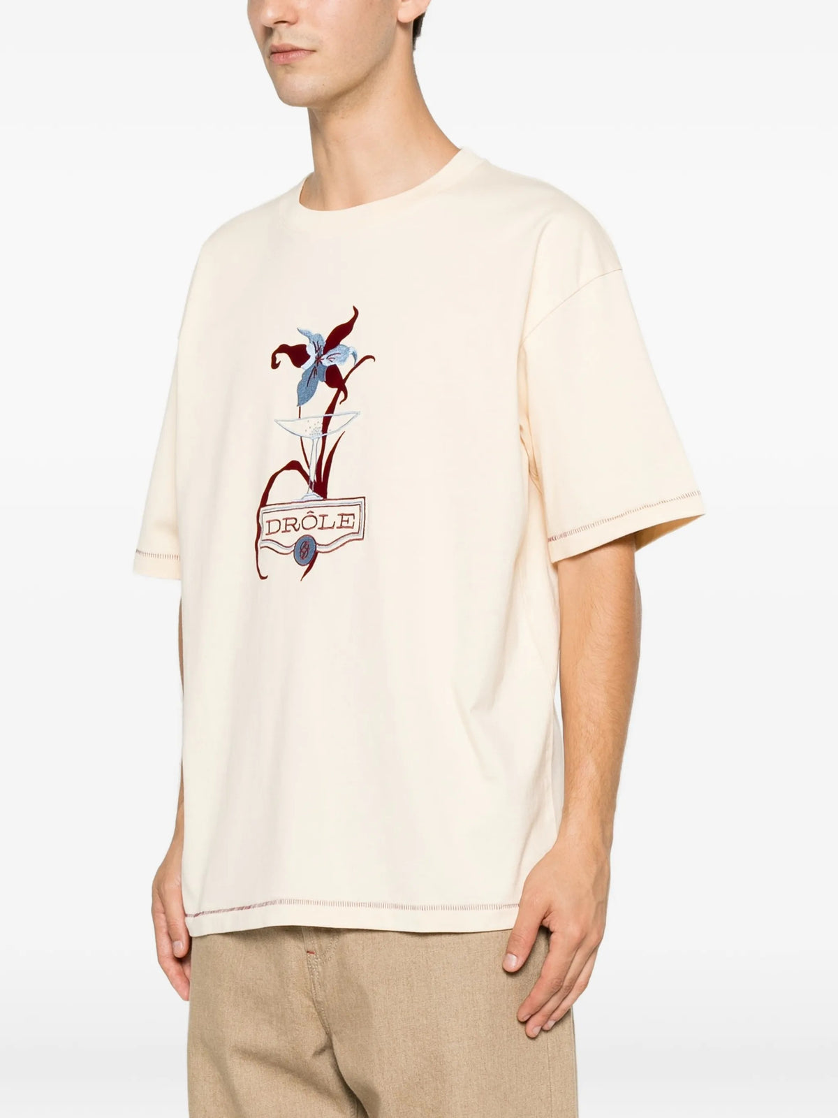 Drole De Monsieur T-SHIRT Beige