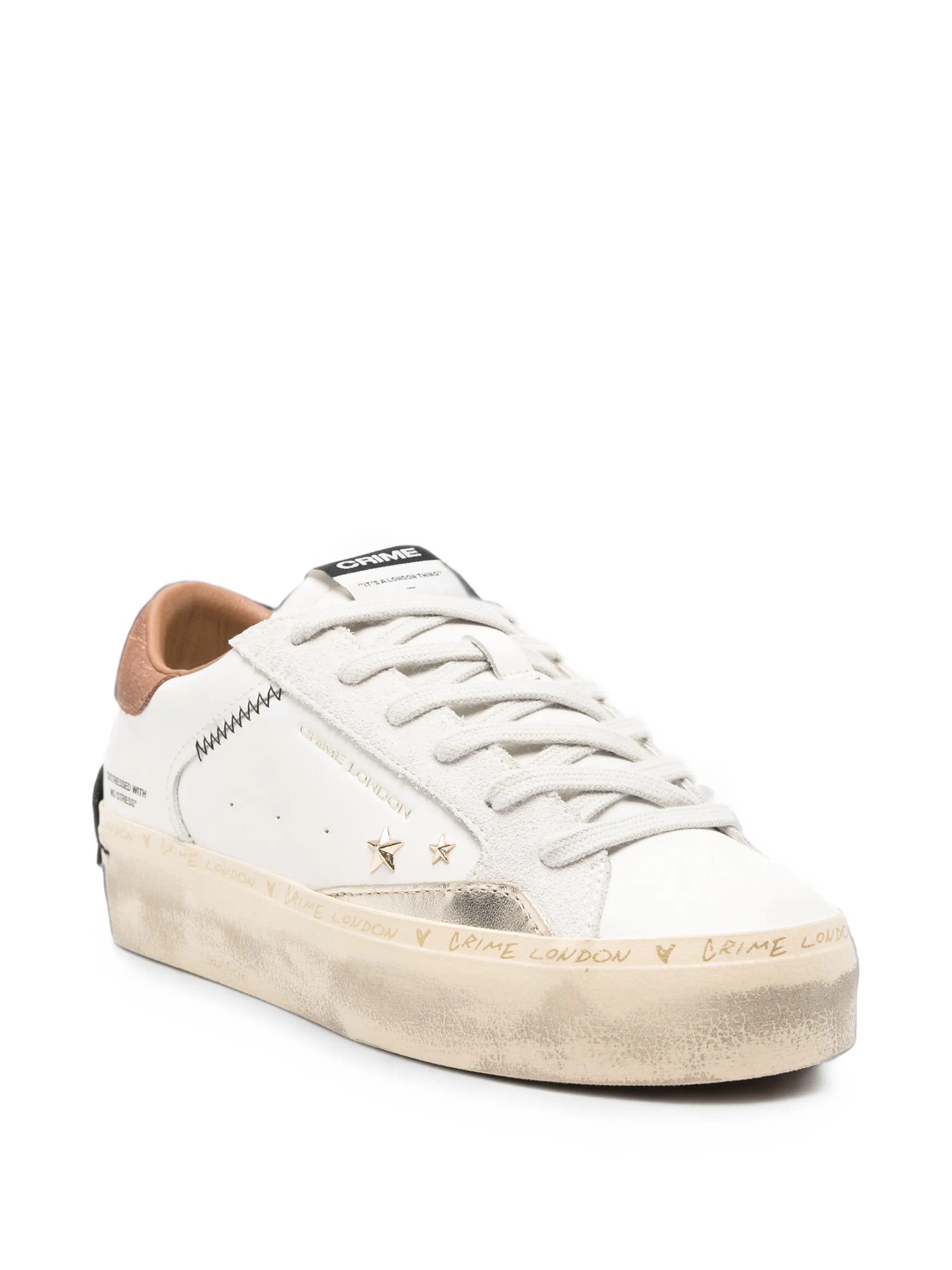 Crime London SNEAKERS Bianco