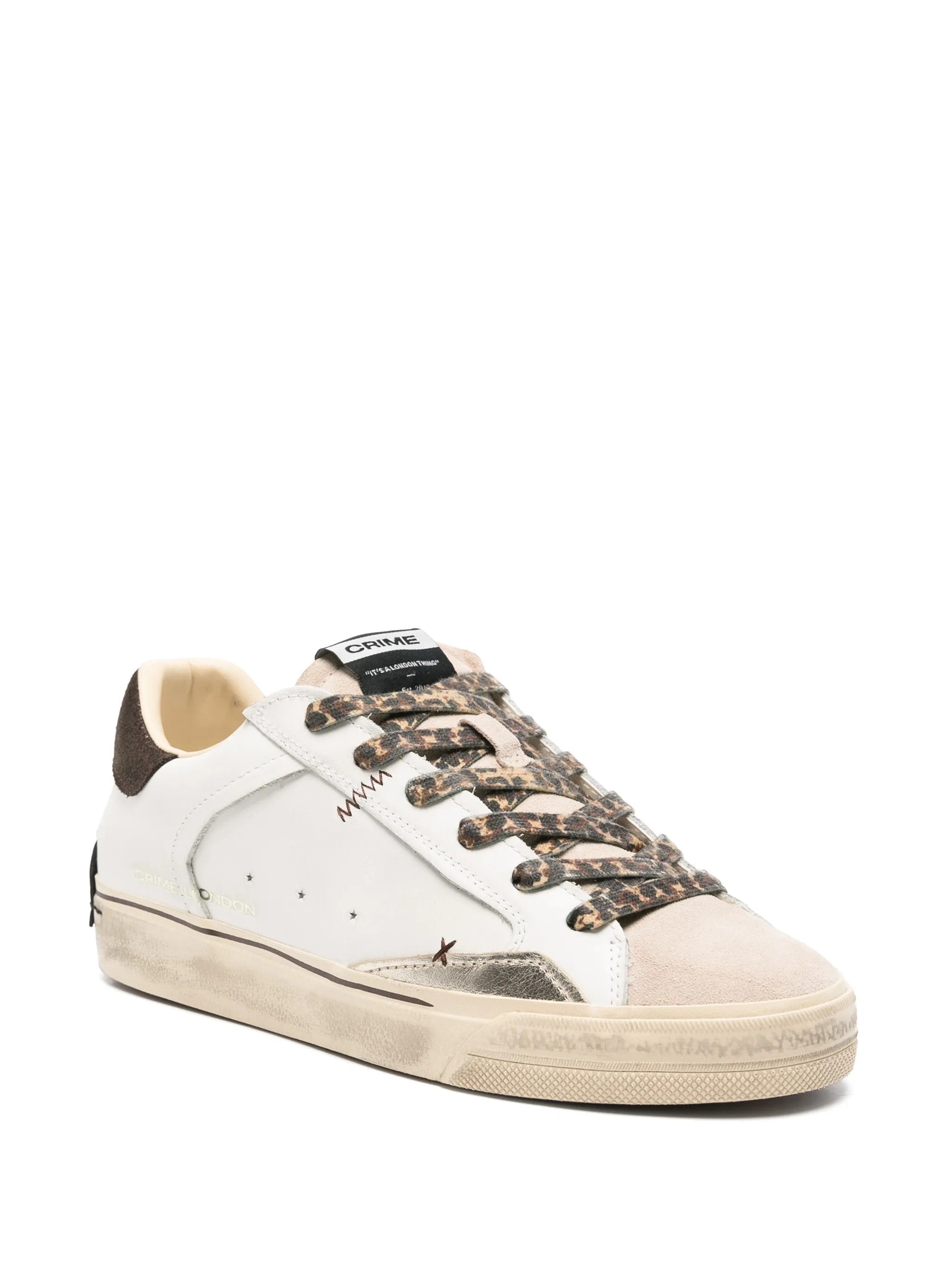 Crime London SNEAKERS Bianco