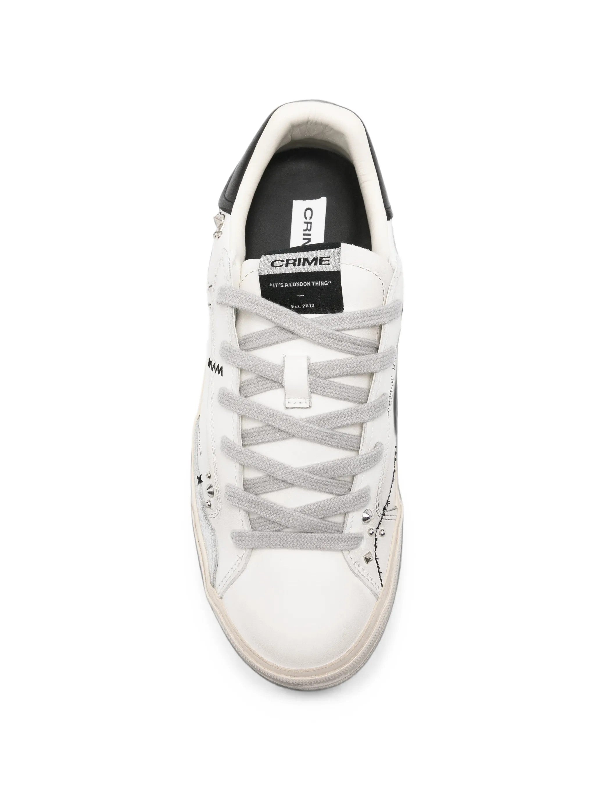 Crime London SNEAKERS Bianco