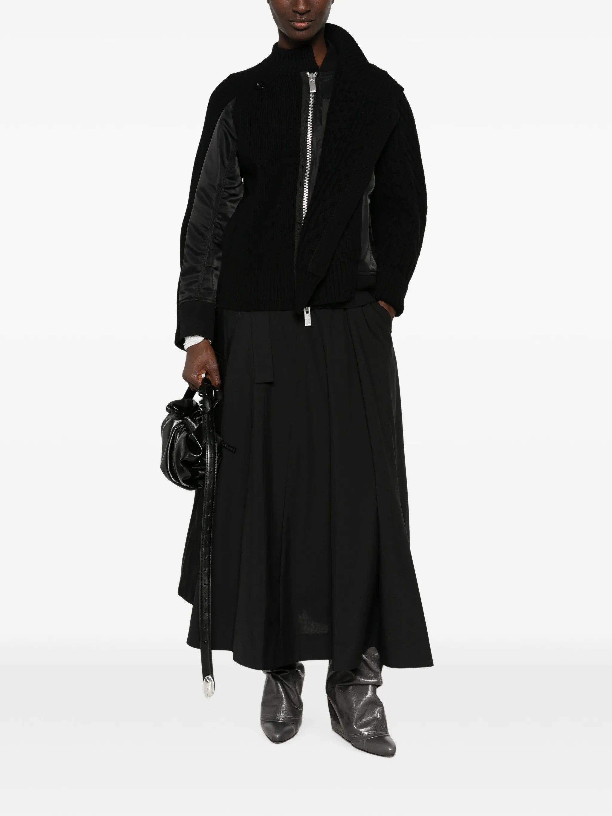 Sacai CAPPOTTI E PIUMINI Nero