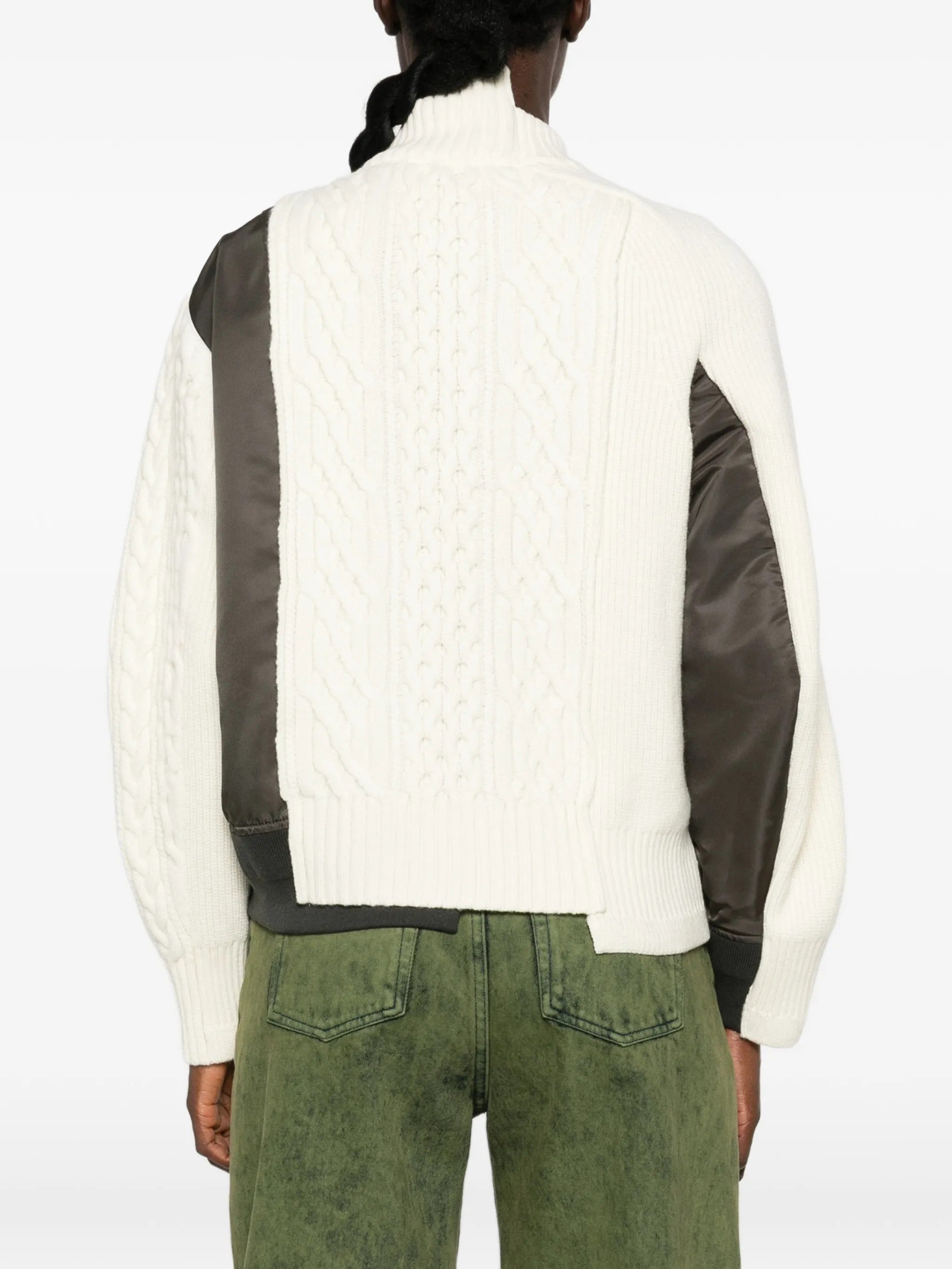 Sacai CAPPOTTI E PIUMINI Bianco