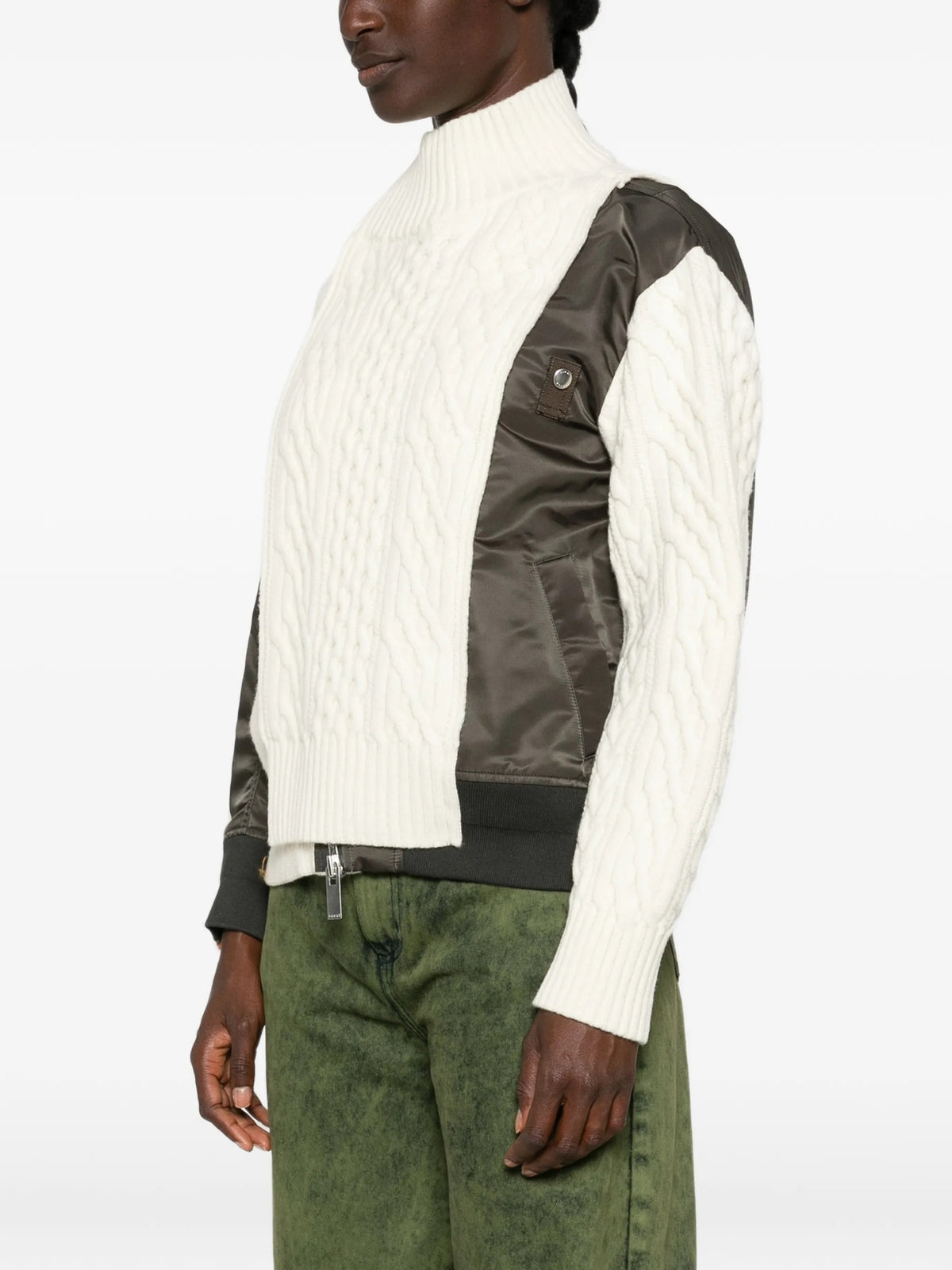 Sacai CAPPOTTI E PIUMINI Bianco
