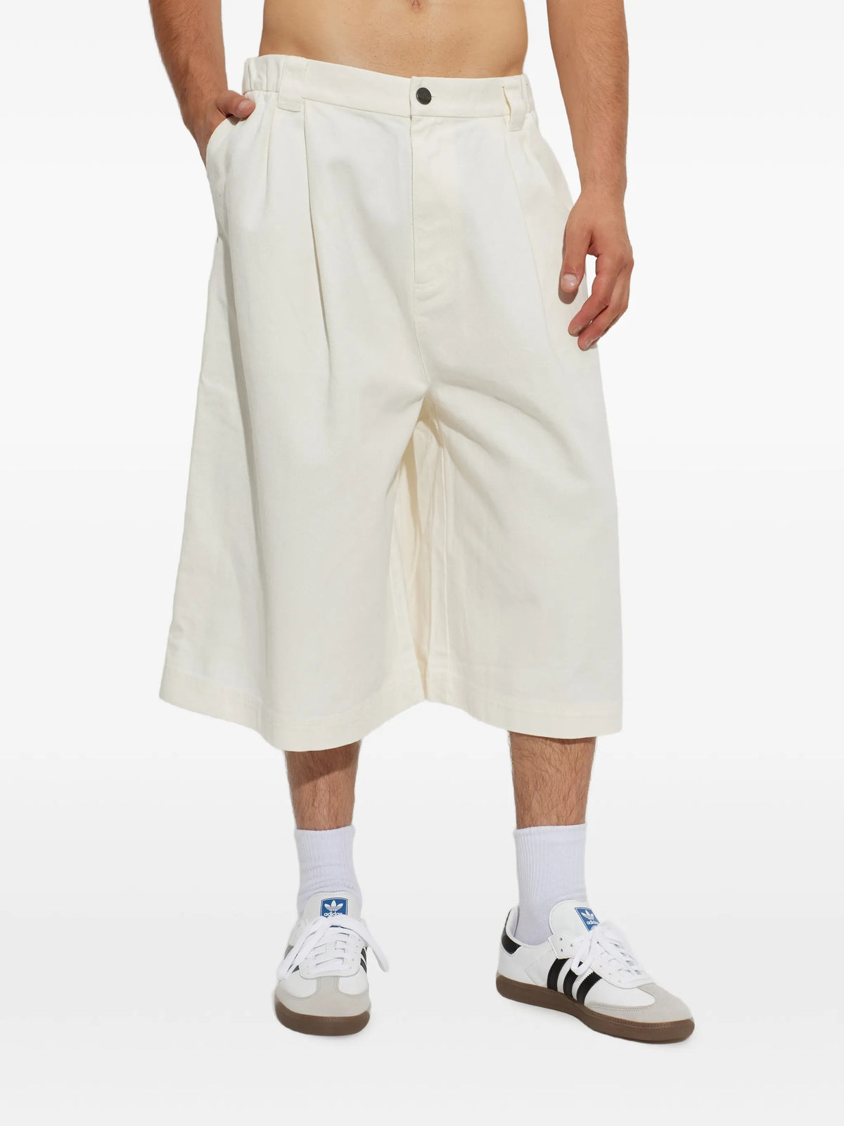 Adidas Originals PANTALONI Bianco
