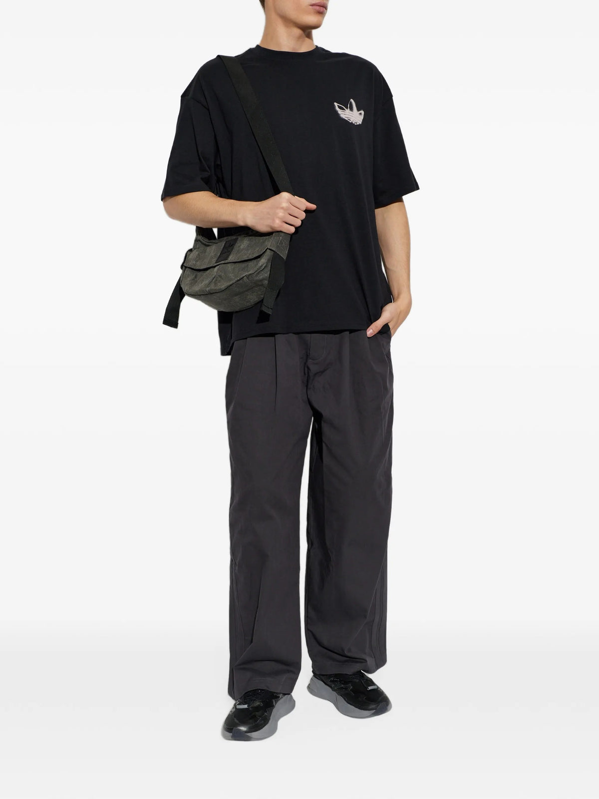 Adidas Originals PANTALONI Nero